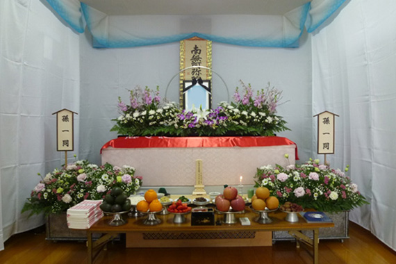 韓国式 儒教葬 祭壇 公式 大阪 生野区のご葬儀は田島葬祭